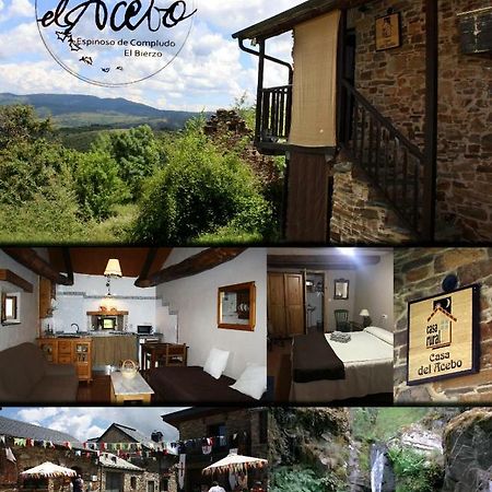 Casa Rural Del Acebo Espinoso de Compludo Kültér fotó