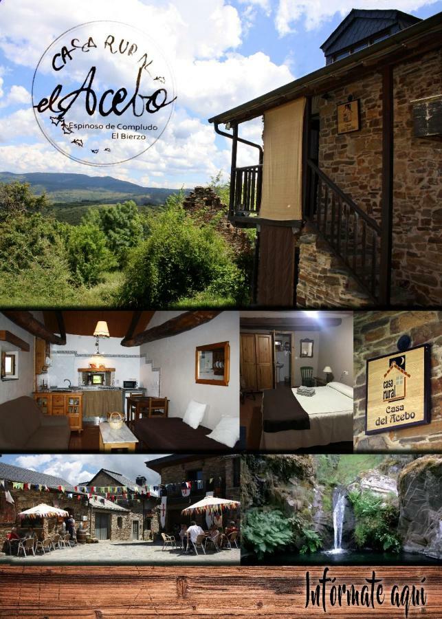 Casa Rural Del Acebo Espinoso de Compludo Kültér fotó